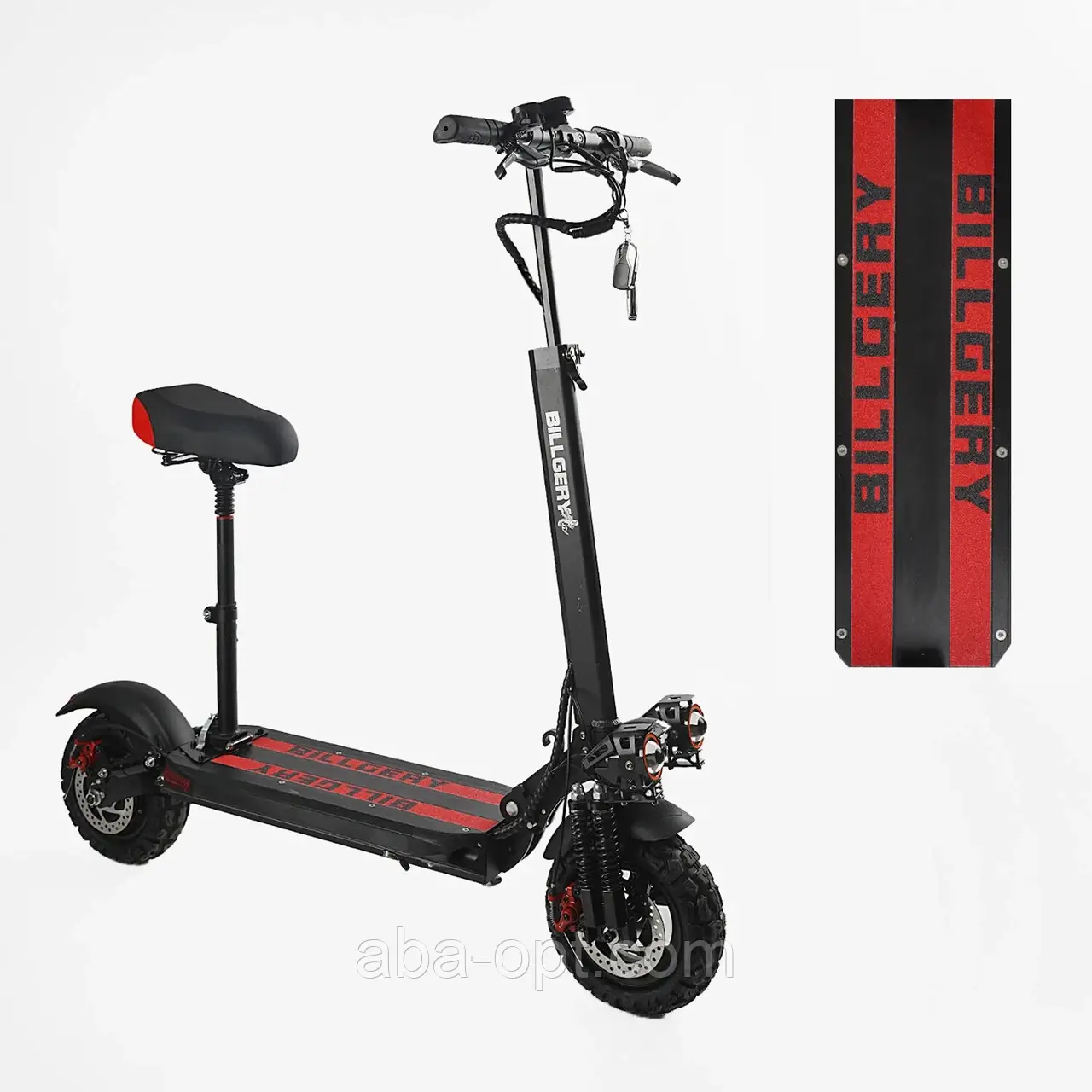 Електросамокат Corso 777800 Billgery 1200W-48V-18Ah 18650 Li-ion шини 11"/11" купити дешево в Україні, фото 1