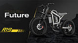 Електромотоцикл для бездоріжжя COSWHEEL R19 6000W-72V-40Ah 18650 Li-ion шини 19«/19» купити дешево, фото 9