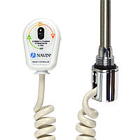 ТЕН Basic 300W хром з таймером для сушки для рушників