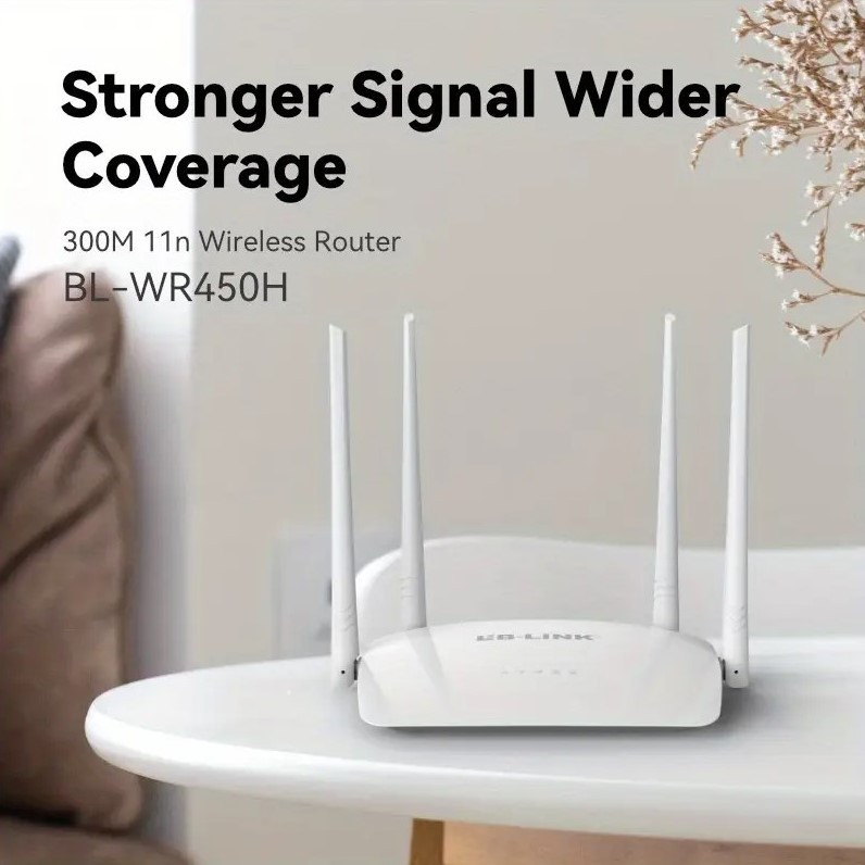Роутер WiFi LB-Link BL-WR450H 2.4GHz 300Mbps Маршрутизатор вай фай