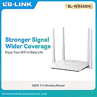 Роутер WiFi LB-Link BL-WR450H 2.4GHz 300Mbps Маршрутизатор вай фай