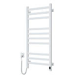 Сушка для рушників Авангард 480х1000 Sensor лівий з таймером, білий, фото 3