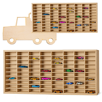 Дерев'яна полиця для вантажних машинок Kruzzel 26582