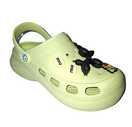 Дитячі крокси для дівчат, Luckline (код 2520) розміри: 36 37 38 39 40