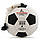 Футбольний м'яч тренажер на мотузці SP-Sport OFFICIAL №4 чорний-білий, фото 9