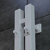 Сушка для рушників Navin Силует Квадро 90х1500 Sensor правий, білий, фото 7