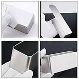 Тримач для рушників Navin 230 мм, нержавіюча сталь, фото 5