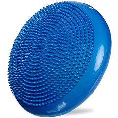 Подушка балансувальна масажна Zelart FI-4272 Balance Cushion Ø 33 см до 100 кг для йоги та фітнесу. Синій