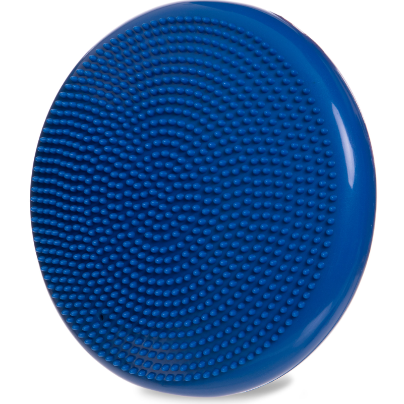 Подушка балансувальна масажна Zelart FI-5326 Balance Cushion Ø 33 см до 100 кг для йоги та фітнесу. Синій