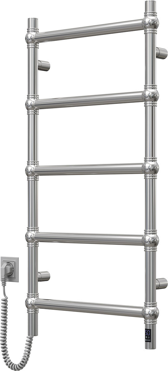 Електричний нержавіючий сушка для рушників Retro 500х1000 Sensor, лівий, фото 1