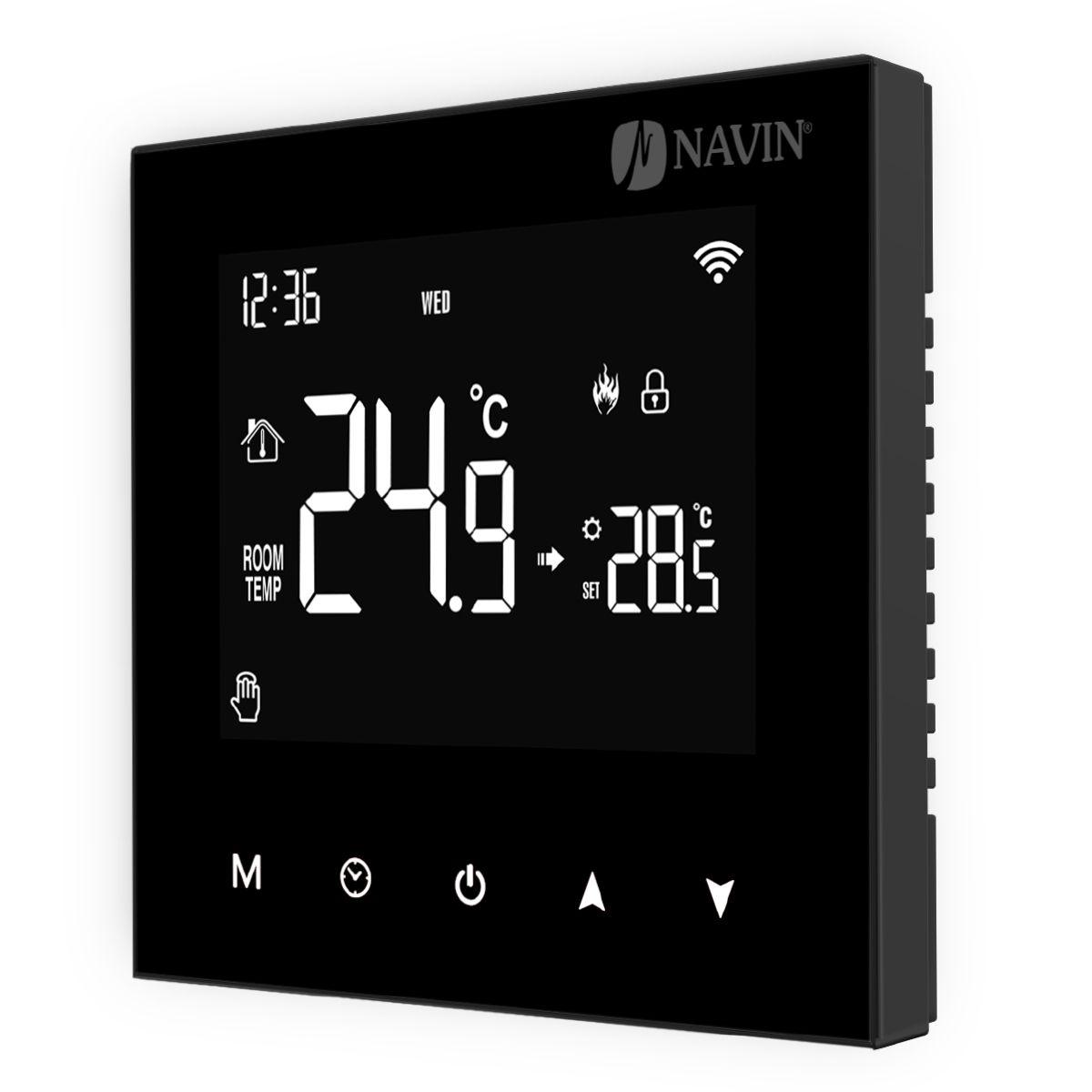 Терморегулятор для газового казана NAVIN WT100 B-3А з Wi-Fi, фото 1