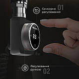 ТЕН для сушки для рушників NAVIN Accorto 300W чорний з WIFI, фото 5