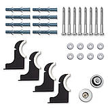 Вертикальний радіатор Ellipse 480х1800-8, anticor, чорний муар, фото 7