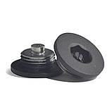 Повітровідвідник для сушки для рушників NAVIN 1/2, чорний муар, фото 3