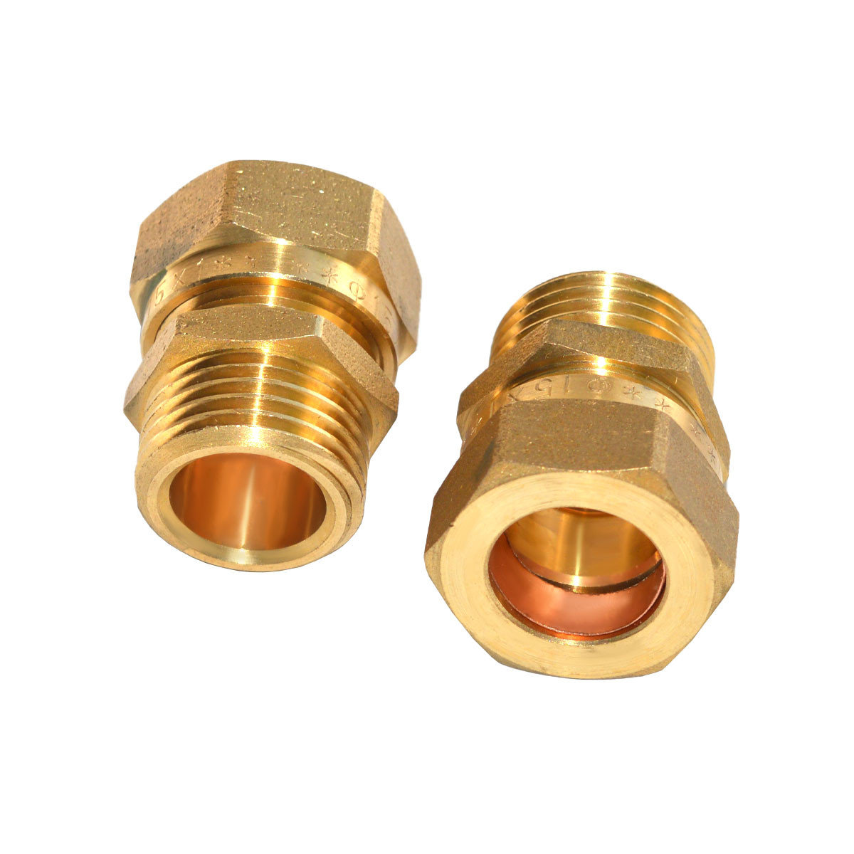 З'єднувач затискний адаптер ЗР 1/2хCU 15*1 (2шт), фото 1