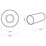 Комплект маскувальний Vario Term GZ1/2"хPEX 16х2, чорний структурний, фото 3