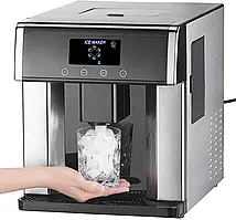 Льодогенератор барний генератор пальчикового льоду Triniti ZB10 настільний, машина для льоду, барне обладнання