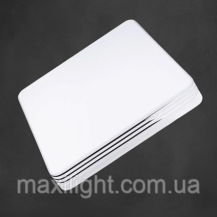 Світильник світодіодний Biom BYS-02-36-5 36w квадратний декор 5000К, фото 1