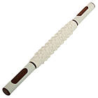 Набір для йоги 4в1: ролер-масажер-палка, масажний м'яч для МФР, стрічка-стропа BLOOM, фото 2