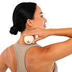 Набір для йоги 4в1: ролер-масажер-палка, масажний м'яч для МФР, стрічка-стропа BLOOM, фото 6