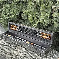 Подарунковий набір ШашлиКейс темна текстура