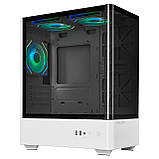 Корпус Prologix Lumi GM-01AW Glass White, фото 2