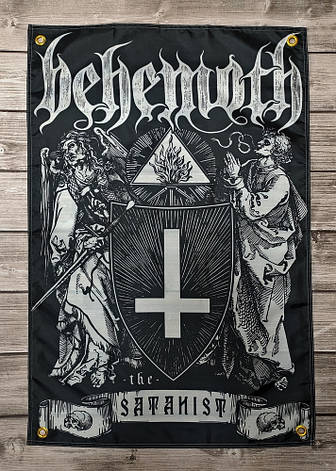 Прапор Behemoth - The Satanist 60х90 см, фото 1