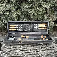 Подарунковий набір Майстер BBQ темна текстура