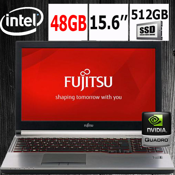 Ноутбук Fujitsu CELSIUS H770  i7-7820HQ (Nvidia Quadro M2200 4GB) 15.6'' 48GB DDR4 512GB SSD