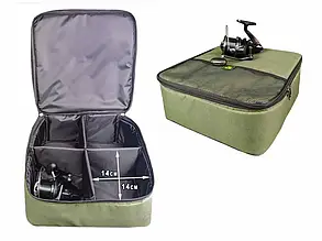 Сумка-чохол на 4 котушки до 12 000 (29х29х13см)