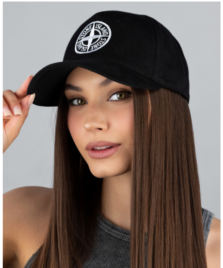Бейсболка-трекерка жіноча літня розмір 56-59 чорний, фото 1