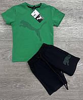 Костюм 2-ка дитячий літній Пума на хлопчика 4-8 років (2 кв) "FLOPPY" купити недорого від прямого постачальника