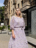 Плаття пліссе Камілла лаванда, фото 2