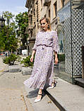 Плаття пліссе Камілла лаванда, фото 5