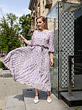 Плаття пліссе Камілла лаванда, фото 4