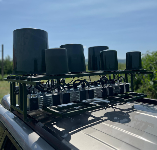 РЕБ з виносними антенами