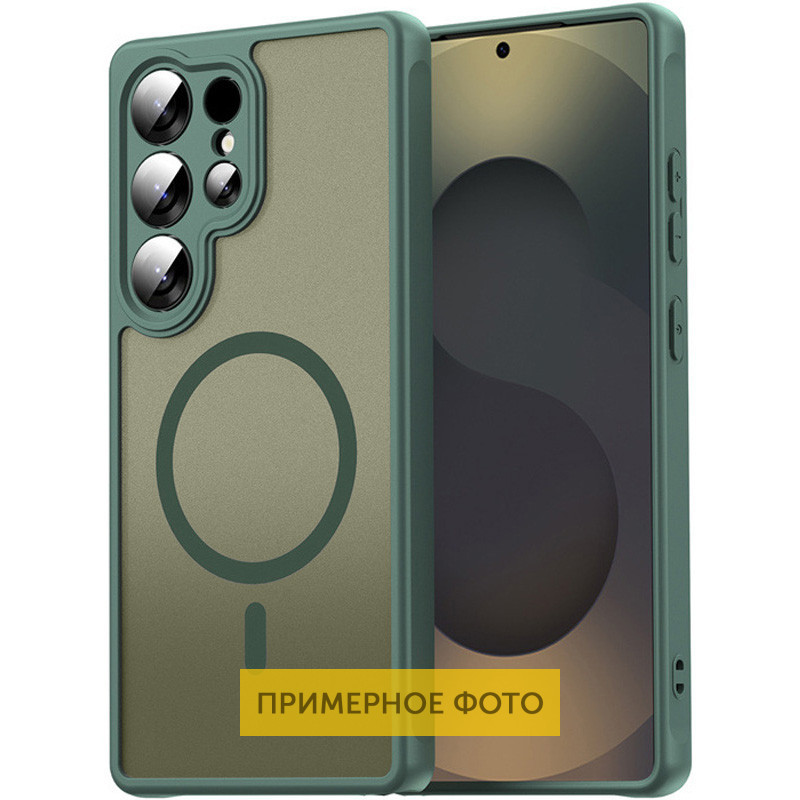 Чохол Bloom with MagSafe для Samsung Galaxy A16 5G |TPU+PC| Green, фото 1