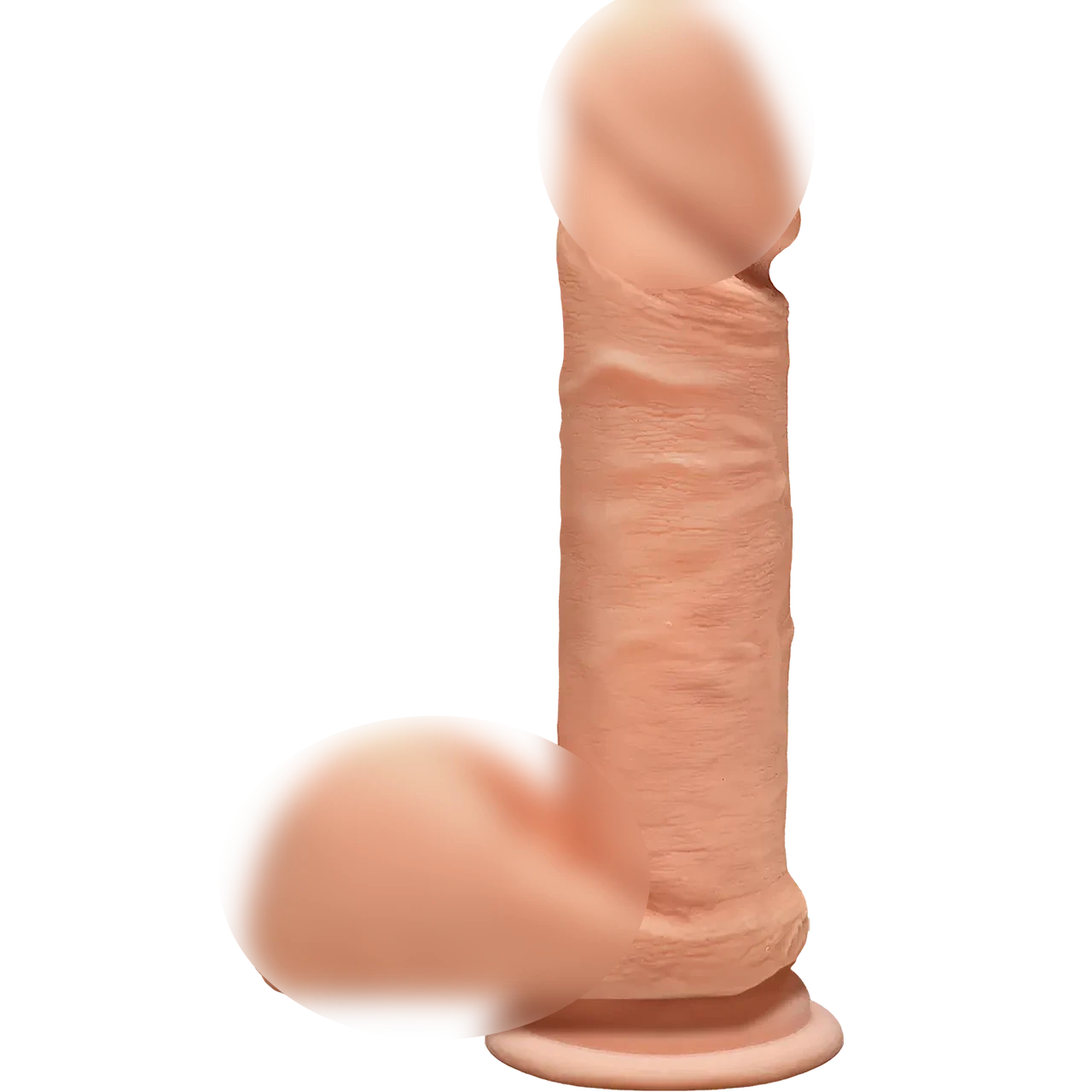 Фалоімітатор Doc Johnson The D - Perfect D - 7 Inch With Balls - ULTRASKYN, діаметр 4,5