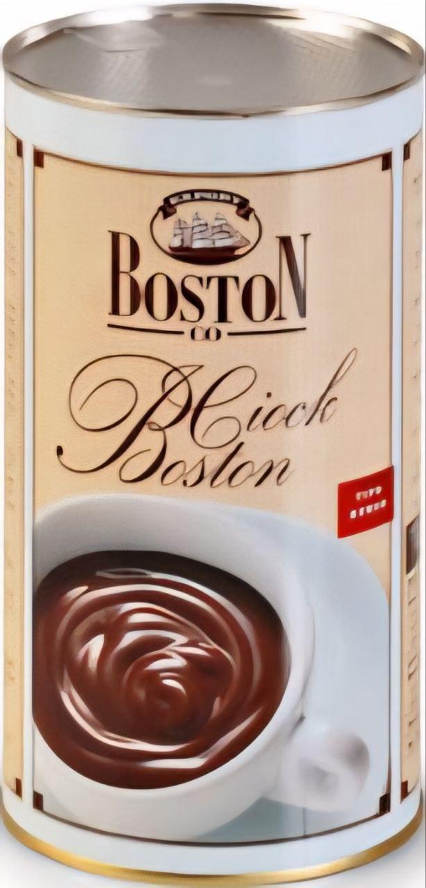 Гарячий густий шоколад Boston Ciock 1000г у банці, Італія (найсмачніший густий шоколад Бостон), 40 порцій