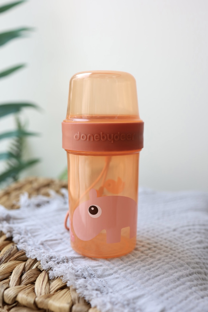 Контейнер для снеків Done by Deer To-go, Ozzo papaya, фото 1