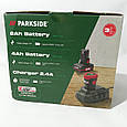 Набір акумуляторів і зарядного пристрою PARKSIDE PAPK 12 B4 + PAPK 12 A4 + PLGK 12 A3 (12 В, 4 А·год + 2 А·год, Герман, фото 7