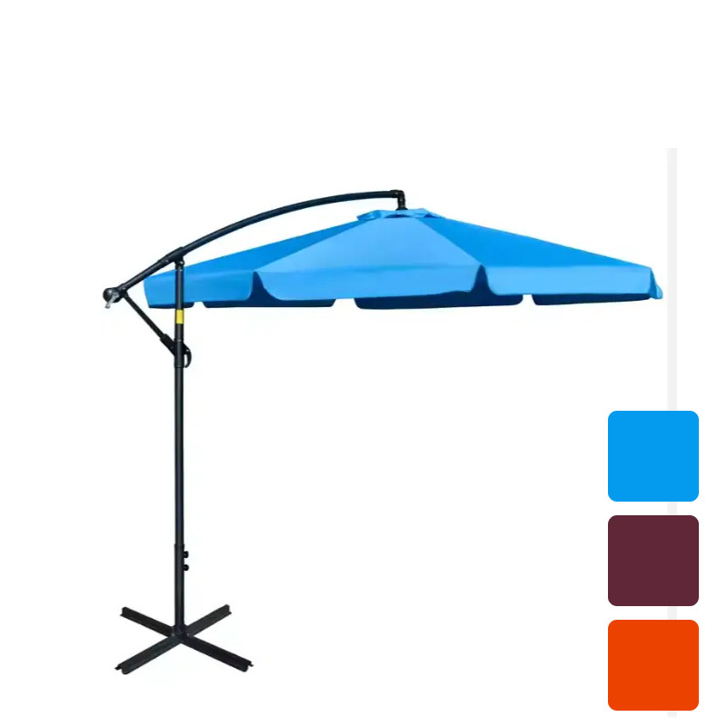 Парасолька кутова з нахилом Avko Garden садовий 3м + чохол B_2517, фото 1