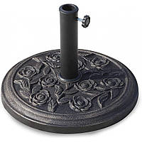 Підставка Bonro B-017 кругла чавунна вітростійка для садової парасольки B_2519