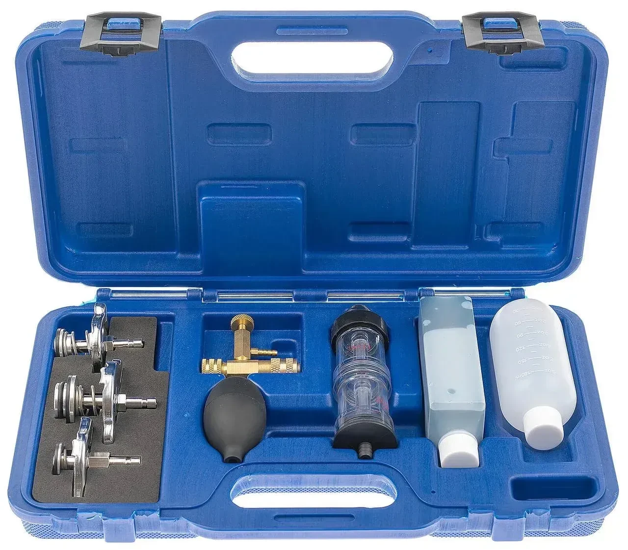 Набір діагностичний для перевірки витоків СО2 у системі охолодження ASTA A-1025B + адаптери B_2520, фото 1