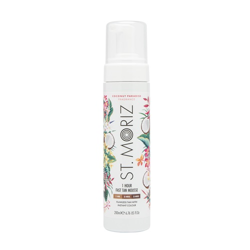 Автобронзат-мус для експрес засмаги St.Moriz Fast Tan Coconut Paradise 200 мл