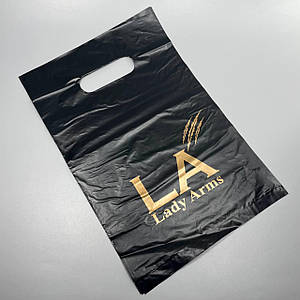 Пакет 21х30 см із логотипом LA