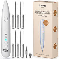 Электрокоагулятор Swan Beauty Y-3.0 для удаления папиллом и бородавок плазменная ручка белая