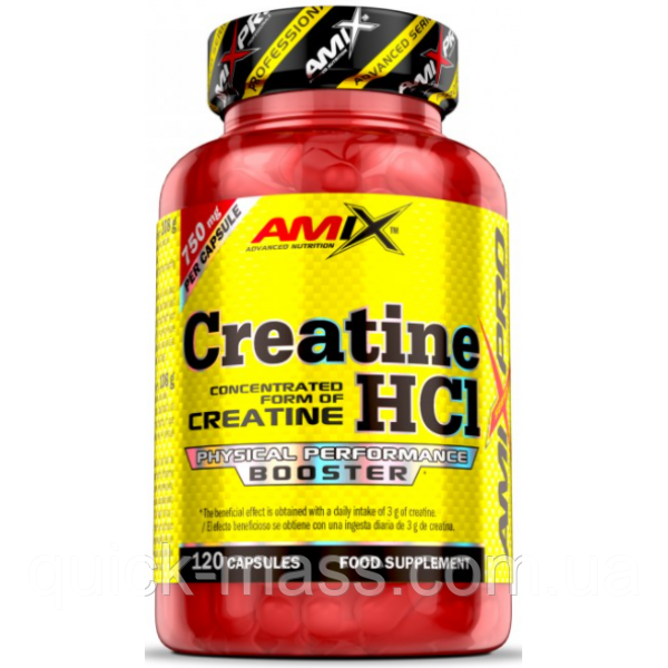 Креатин гідрохлорид Amix AmixPrо Creatine HCl - 120 капс