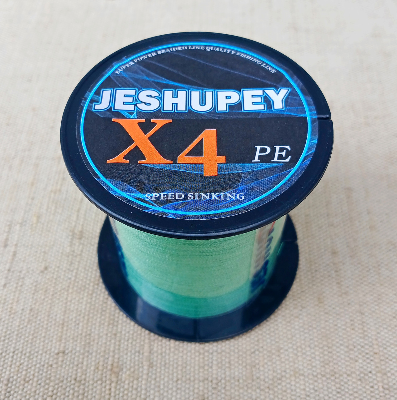 Шнур плетений для риболовлі "JESHUPEY X4" 300 метрів (0.12/6.4кг)