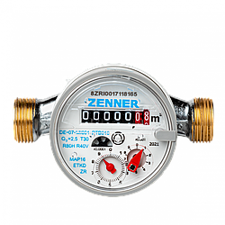 Лічильник холодної води Zenner Picoflux 2,5 Ду 15